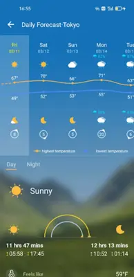 Weather Forecast Accurate Info android App screenshot 2